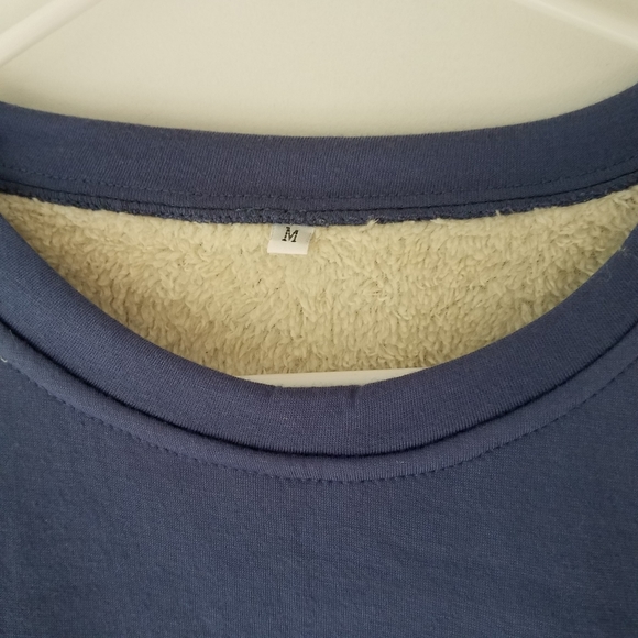 Blue Fleece Sweatshirt - Picture 4 of 8